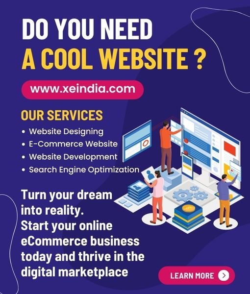 ecommerce website development from xeindia com