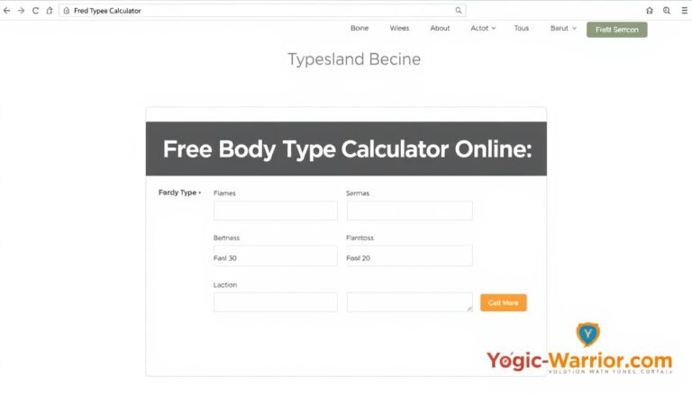 Body Type Calculator